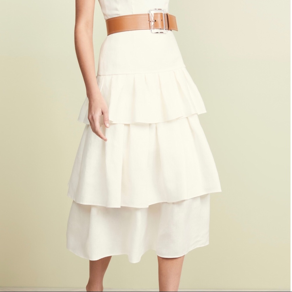 Theory Tier Ruffle Skirt - Picture 7 of 8